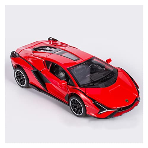 Für Lamborghinis SIAN 1 32 Hohe Simulationslegierung Automodellsammlung Kind Ziehen Spielzeugrennen Zurück Für Wohndekorationen(Blau) von YRXIAO