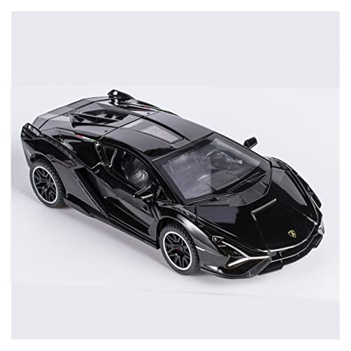 Für Lamborghinis SIAN 1 32 Hohe Simulationslegierung Automodellsammlung Kind Ziehen Spielzeugrennen Zurück Für Wohndekorationen(Schwarz) von YRXIAO