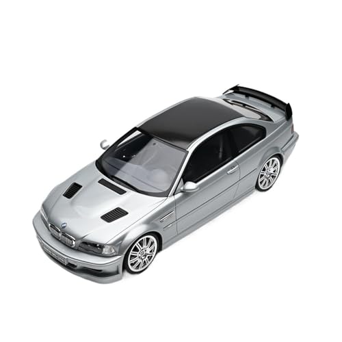 Maßstab 1:18 Für BMW E46 M3 GTR Straße 354 2001 Silber Harz Auto Modell Statische Display Ornament Für Wohndekorationen Maßstab 1:18 Für BMW E46 M3 GTR Straße 354 2001 Silber Harz Auto Modell Statische Display Ornament Für Wohndekorationen von YRXIAO