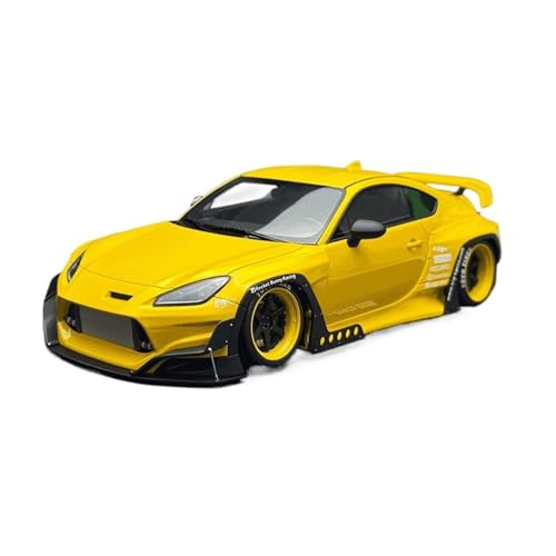 Maßstab 1:18 Für GR86 Rocket Bunny Harz Auto Modell Gelb Supercar Dekoration Für Wohndekorationen von YRXIAO