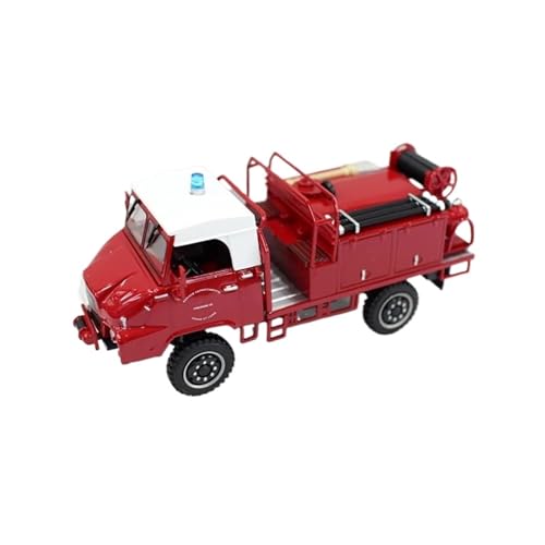 Metall-Automodelle bausatz 1/43 Für Simca Unic Feuerwehrauto Legierung Simulation Retro Rettungsfahrzeug Modell Ornamente Auto Spielzeug Sammlung Für Wohndekorationen(Style 1) von YRXIAO