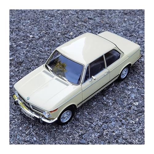 Metall-Automodelle bausatz 1 18 Für BMW 2002 Tii Legierung Voll Geöffnet Auto Modell Klassische Auto Sammlung Display Modell Für Wohndekorationen(Light Yellow) von YRXIAO