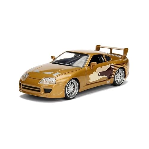 Metall-Automodelle bausatz 1 24 Für Supra 1995 Legierung Auto Druckguss Modell Miniatur Maßstab Modell Auto Spielzeug Ornamente Für Wohndekorationen(Gold) von YRXIAO