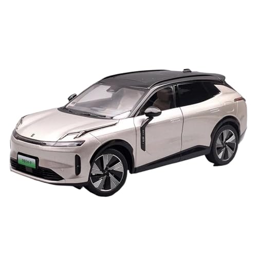 Metall-Automodelle bausatz Druckguss 1:18 Für Lynk & Co 08em-p New Energy SUV Legierung Auto Modell Sammlung Hobby Ornament Display Für Wohndekorationen(White) von YRXIAO