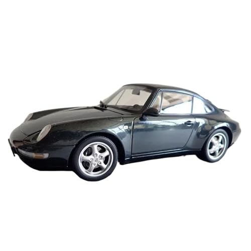 Metall-Automodelle bausatz Druckguss-Fahrzeugmodell Im Maßstab 1:18 Für Porsche Carrera 911 993 Autosammlung Display Souvenir Schwarz Für Wohndekorationen(Black) von YRXIAO