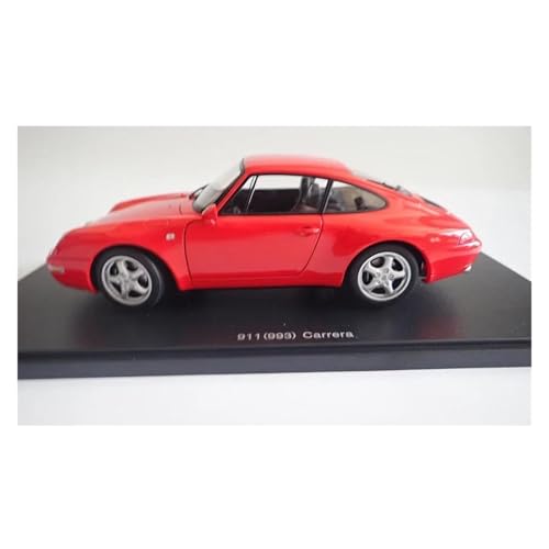 Metall-Automodelle bausatz Druckguss-Fahrzeugmodell Im Maßstab 1:18 Für Porsche Carrera 911 993 Autosammlung Display Souvenir Schwarz Für Wohndekorationen(Red) von YRXIAO