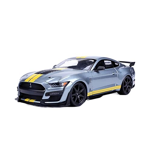YRXIAO Modellbausatz Auto Für New Ford Shelby GT500 Autolegierung Automodellsimulation Automodell 1 18 Für Wohndekorationen(E) von YRXIAO