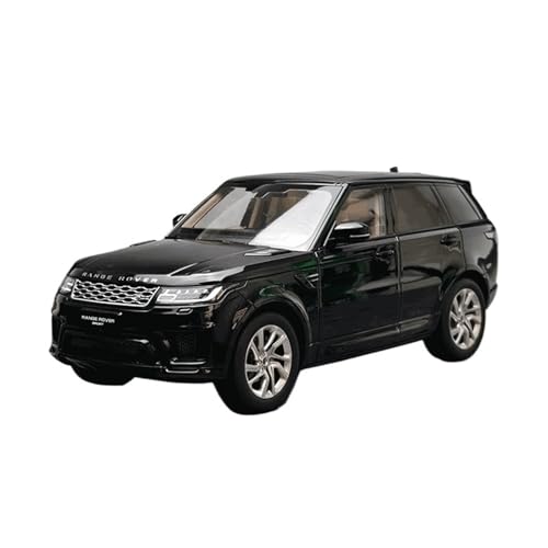 YRXIAO 1/18 Für Land Rover Range Sport Statische Legierung Voll Offen Auto Modell Metall Casting Collector's Edition Für Wohndekorationen(Black) von YRXIAO