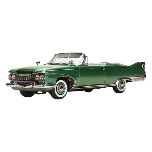 YRXIAO 1/18 Für Plymouth Cabrio Platinum Edition 1960 Legierung Klassische Auto Statische Modell Hobby Display Für Wohndekorationen(Green) von YRXIAO