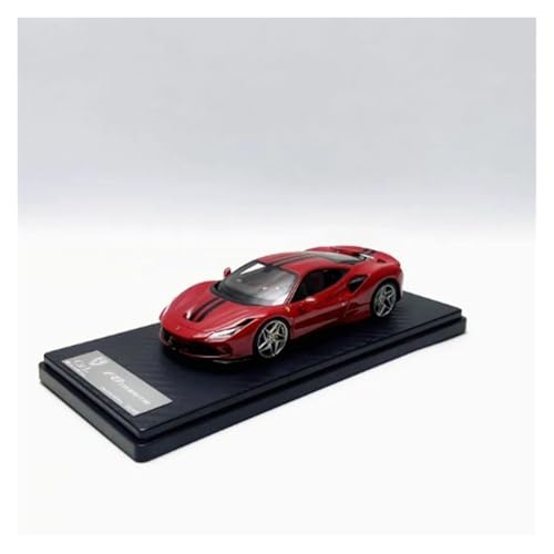 YRXIAO 1/43 Für Ferrari F8 Tributo Harz Modell Auto Klassische Erwachsene Souvenir Statische Display Sammlung Für Wohndekorationen(Red) von YRXIAO