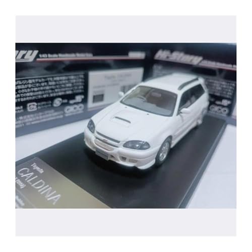 YRXIAO 1/43 Für Toyota CALDINA GT-T Harz Modell Auto Klassische Statische Display Erwachsene Sammeln Souvenir Für Wohndekorationen(White) von YRXIAO