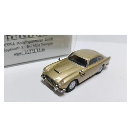 YRXIAO 1/87 Für Aston Martin DB5 HO Rot Fahrzeug Modell Auto Fidgets Spielzeug Souvenir Statische Display Hobby Sammlung Für Wohndekorationen(Gold) von YRXIAO