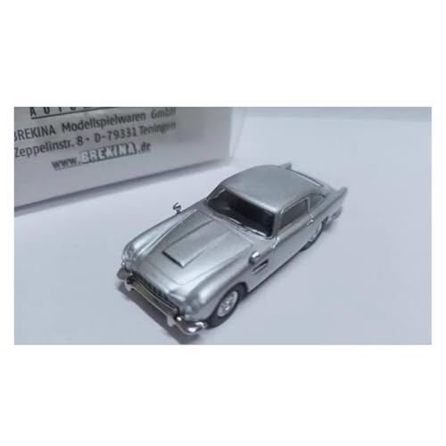 YRXIAO 1/87 Für Aston Martin DB5 HO Rot Fahrzeug Modell Auto Fidgets Spielzeug Souvenir Statische Display Hobby Sammlung Für Wohndekorationen(Silver) von YRXIAO