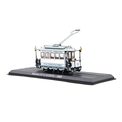 YRXIAO 1/87 Für MOTRICE 1907 Straßenbahn Erwachsene Spielzeugeisenbahn Souvenir Ornamente Display Geschenk Spielzeug Für Wohndekorationen von YRXIAO