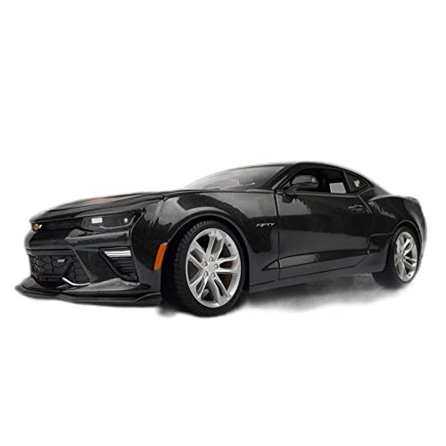 YRXIAO 1 18 Für Chevrolet Camaro Legierung Druckguss Modellauto Sammlung Display Kind Spielzeugauto Geschenk Für Wohndekorationen(Schwarz) von YRXIAO