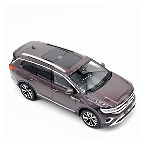 YRXIAO 1 18 Für VW TALAGON Zink Simulation Sammler 6-Türer Spielzeugauto Modell Als Geschenkdisplay Für Erwachsene Für Wohndekorationen(Brown) von YRXIAO