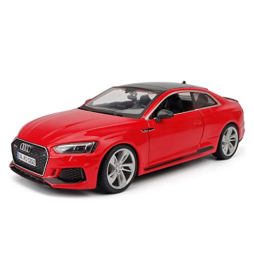 YRXIAO 1 24 Für Audi RS5 Coupe Supercar Legierung Diecast Modellauto Sammlung Toy Boy Geschenke Für Wohndekorationen(A) von YRXIAO