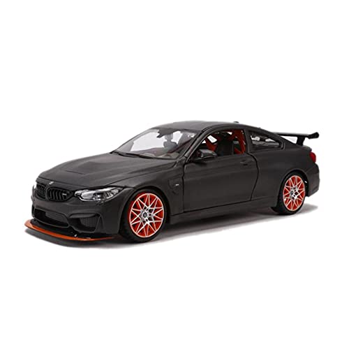 YRXIAO 1 24 Für BMW M4 GTS Legierung Druckguss Modellauto Sammlung Display Kind Spielzeugauto Geschenk Für Wohndekorationen(Schwarz) von YRXIAO
