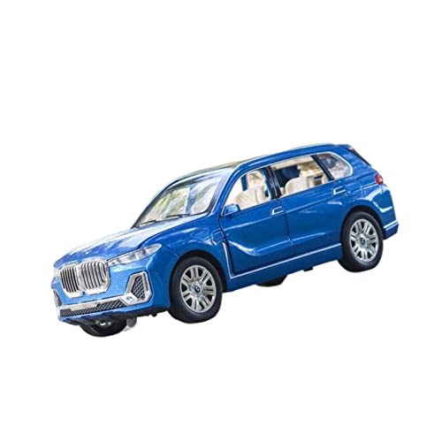 YRXIAO 1 24 Für BMW X7 SUV Legierung Druckguss Automodell Zurückziehen Sound Und Licht Kinderspielzeug Für Wohndekorationen(B) von YRXIAO