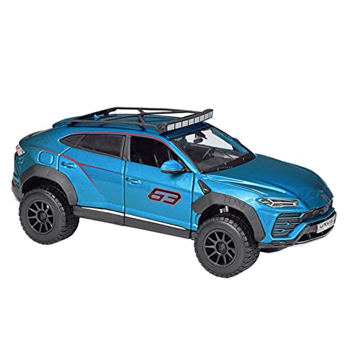 YRXIAO 1 24 Für Bison Urus SUV Modified Car Alloy Racing Cabrio Modell Simulation Auto Für Wohndekorationen(A) von YRXIAO