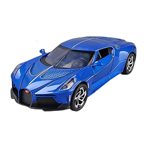 YRXIAO 1 24 Für Bugatti Alloy Die Casting Modellauto Sammlung Display Kind Spielzeugauto Geschenk Für Wohndekorationen(Blau) von YRXIAO