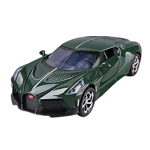 YRXIAO 1 24 Für Bugatti Alloy Die Casting Modellauto Sammlung Display Kind Spielzeugauto Geschenk Für Wohndekorationen(Grün) von YRXIAO