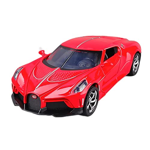YRXIAO 1 24 Für Bugatti Alloy Die Casting Modellauto Sammlung Display Kind Spielzeugauto Geschenk Für Wohndekorationen(Rot) von YRXIAO
