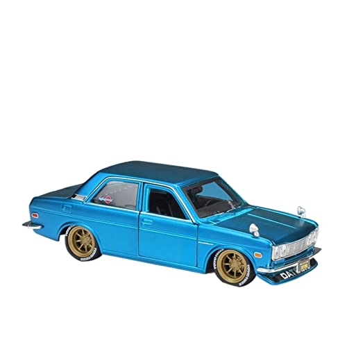 YRXIAO 1 24 Für Datsun 510 1971 Modified Car Alloy Diecast Automodell Sammeln Jungengeschenke Für Wohndekorationen(B) von YRXIAO
