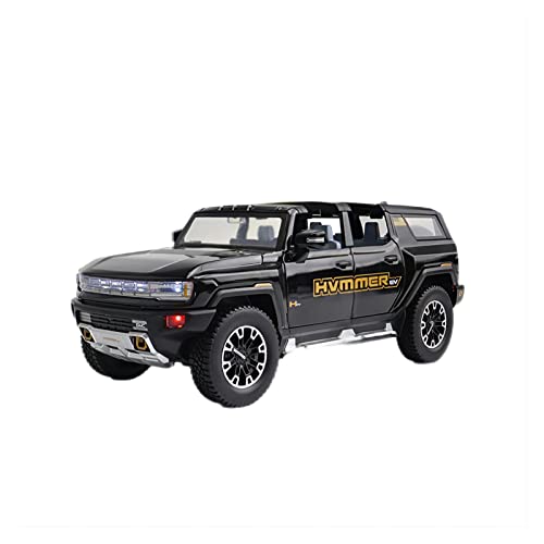YRXIAO 1 24 Für Hummer EV300 Cabrio Legierung Druckguss Modellauto Sammlung Display Kind Spielzeugauto Geschenk Für Wohndekorationen(A) von YRXIAO