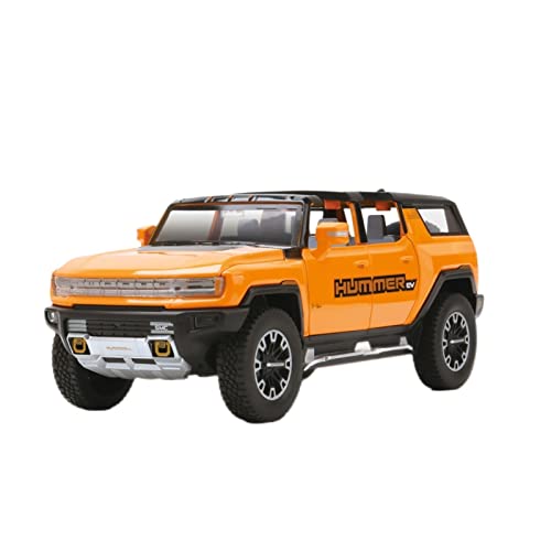 YRXIAO 1 24 Für Hummer EV300 Cabrio Legierung Druckguss Modellauto Sammlung Display Kind Spielzeugauto Geschenk Für Wohndekorationen(B) von YRXIAO