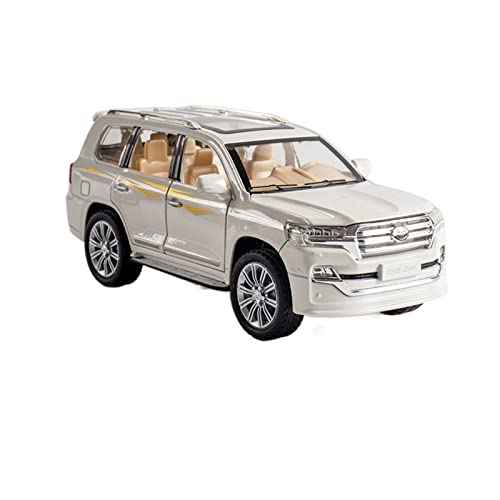 YRXIAO 1 24 Für Land Cruiser SUV Automodell Legierung Druckguss Geländewagen Metallmodell Für Wohndekorationen(2) von YRXIAO