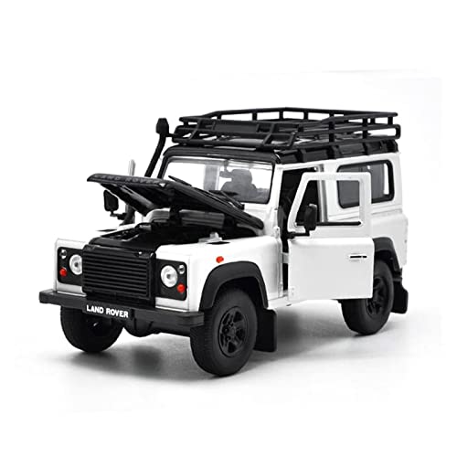 YRXIAO 1 24 Für Land Rover Defender Alloy Modell Diecast Spielzeugfahrzeug High Simitation Cars Toys Für Wohndekorationen(B) von YRXIAO