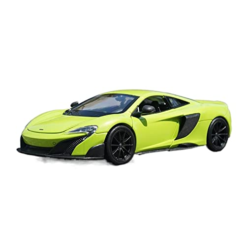 YRXIAO 1 24 Für McLaren 675LT Supercar Legierung Diecast Automodell Spielzeug Kinder Geschenke Für Wohndekorationen(A) von YRXIAO