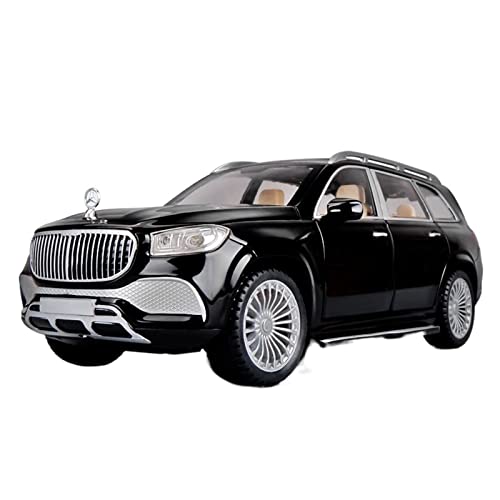 YRXIAO 1 24 Für Mercedes-Benz Maybach Legierung Druckguss Modellauto Sammlung Display Kind Spielzeugauto Geschenk Für Wohndekorationen(A) von YRXIAO