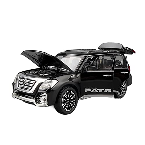 YRXIAO 1 24 Für Nissan Patrol Offroad-Legierung Druckguss Modellauto Sammlung Display Kind Spielzeugauto Geschenk Für Wohndekorationen(A) von YRXIAO