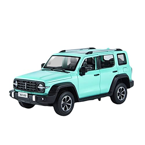 YRXIAO 1 24 Für Tank 300 Legierung Druckguss Modellauto Sammlung Display Kind Spielzeugauto Geschenk Für Wohndekorationen(Blau) von YRXIAO