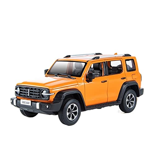 YRXIAO 1 24 Für Tank 300 Legierung Druckguss Modellauto Sammlung Display Kind Spielzeugauto Geschenk Für Wohndekorationen(Orange) von YRXIAO
