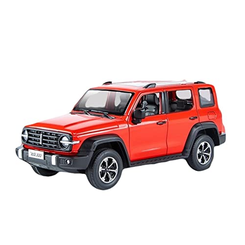 YRXIAO 1 24 Für Tank 300 Legierung Druckguss Modellauto Sammlung Display Kind Spielzeugauto Geschenk Für Wohndekorationen(Rot) von YRXIAO