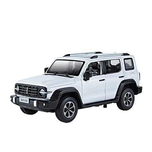 YRXIAO 1 24 Für Tank 300 Legierung Druckguss Modellauto Sammlung Display Kind Spielzeugauto Geschenk Für Wohndekorationen(White) von YRXIAO