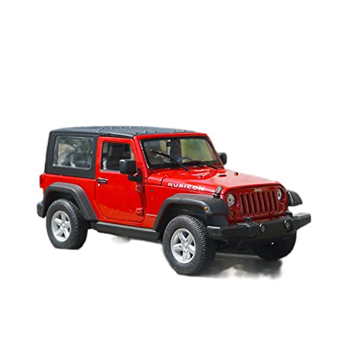 YRXIAO 1 24 Für Wrangler Geländewagen Legierung Automodell Diecast High Simitation Cars Toys Für Wohndekorationen(A) von YRXIAO