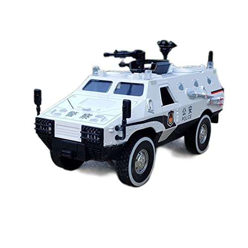 YRXIAO 1 24 Für ZFB Military Truck Armored Car Legierung Modell Diecast Spielzeugfahrzeug Autos Sound Und Licht Für Wohndekorationen(C) von YRXIAO