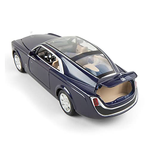 YRXIAO 1 24 für Rolls Royce Sweptail Diecast Alloy Automodell Simulation Phantom mit Licht 4 Türen geöffnet Für Wohndekorationen(2) von YRXIAO