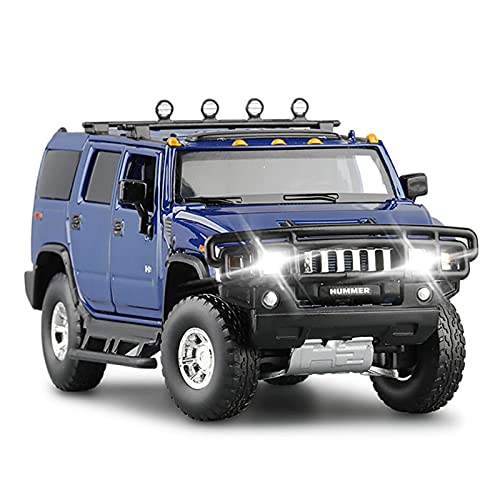 YRXIAO 1 32 Für Hummer H2 Offroad Legierung Druckguss Modellauto Sammlung Display Kind Spielzeugauto Geschenk Für Wohndekorationen(B) von YRXIAO