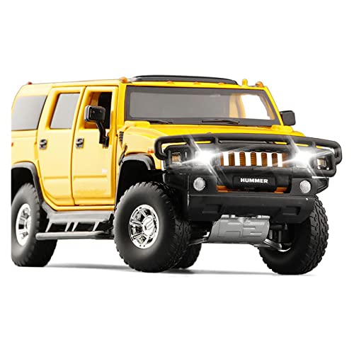 YRXIAO 1 32 Für Hummer H2 Offroad Legierung Druckguss Modellauto Sammlung Display Kind Spielzeugauto Geschenk Für Wohndekorationen(E) von YRXIAO