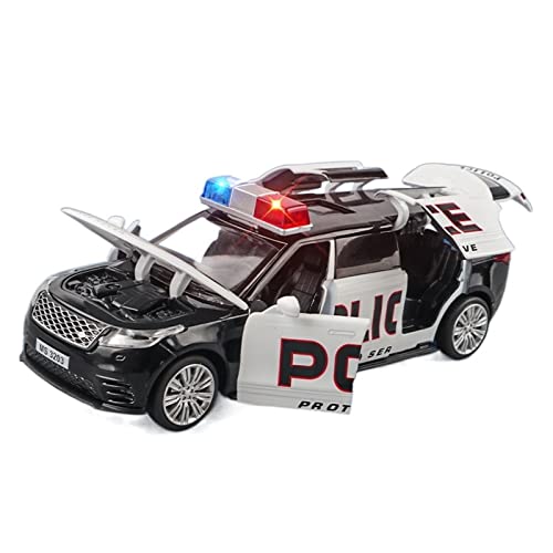 YRXIAO 1 32 Für Land Rover Polizeiauto Legierung Druckguss Modellauto Sammlung Display Kind Spielzeugauto Geschenk Für Wohndekorationen von YRXIAO