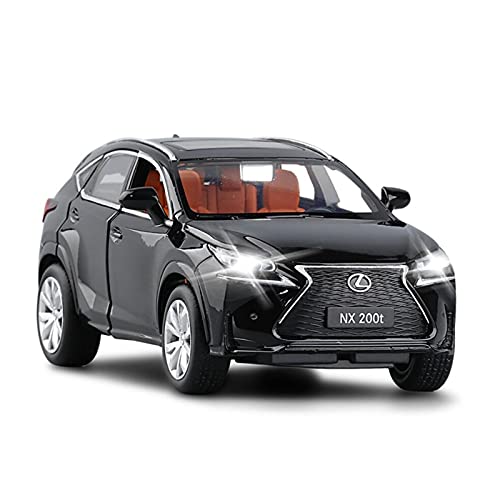 YRXIAO 1 32 Für Lexus NX200T Legierung Druckguss Modellauto Sammlung Display Kind Spielzeugauto Geschenk Für Wohndekorationen(Schwarz) von YRXIAO