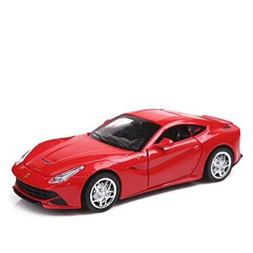 YRXIAO 1 32 for Das Ferrari F12-Zinklegierungsspielzeugmodell Kann Spielzeuggeschenk Zurück Beleuchtet Werden Für Wohndekorationen(Rot) von YRXIAO