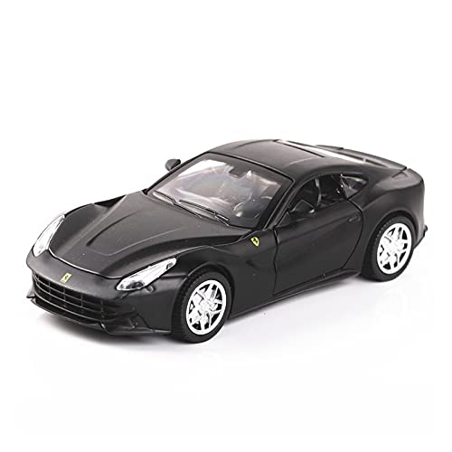 YRXIAO 1 32 for Das Ferrari F12-Zinklegierungsspielzeugmodell Kann Spielzeuggeschenk Zurück Beleuchtet Werden Für Wohndekorationen(Schwarz) von YRXIAO
