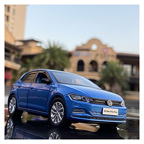 YRXIAO 1 32 for Volkswagen Zinklegierung Automodell Sound Und Licht Abnehmbares Kinderspielzeug Geschenk Für Wohndekorationen(Blau) von YRXIAO