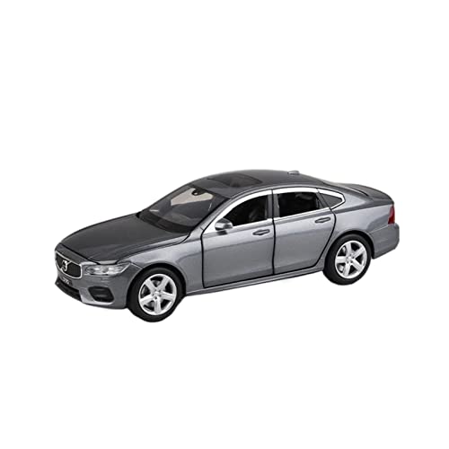 YRXIAO 1 32 for Volvo S90 Druckguss-Metallautomodell Sound Und Licht Spielzeug Geburtstagsgeschenk Für Wohndekorationen(Silber) von YRXIAO